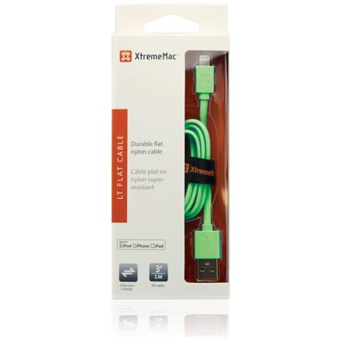 Mac USB / Lightning, 1 m, USB A, Lightning, Maschio / maschio, Dritto, Dritto, Verde - Foto 2