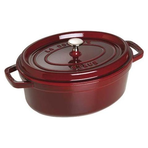 Cocotte in Ghisa con Coperchio Diametro 31 cm Capacità 5.5 lt Colore Rosso - Linea La Cocotte  - Foto 1