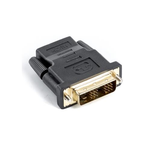 AD-0013-BK adattatore per inversione del genere dei cavi HDMI DVI-D 18+1 Single Link Nero - Foto 1