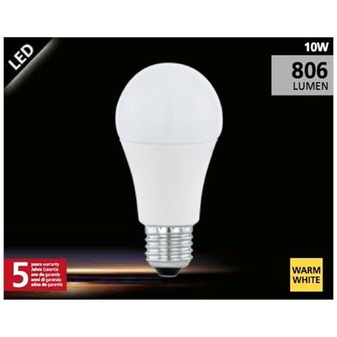 11477 10W E27 A+ Bianco caldo lampada LED - Foto 1