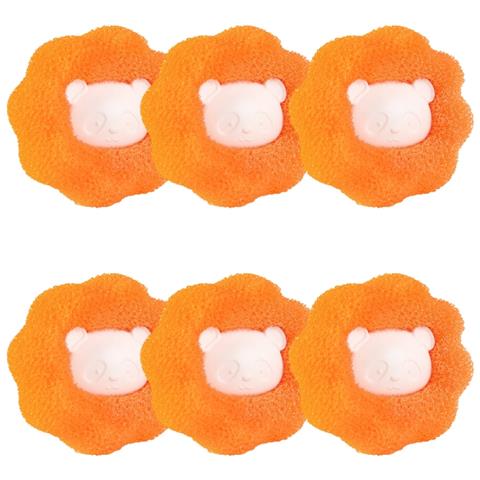 Sfera Depilatoria Per Lavatrice 6 Pz Orange - Foto 1