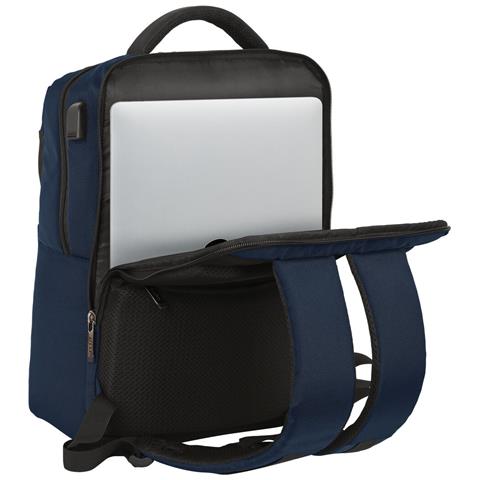 Zaino Per Portatile Safta Business 15,6'' Blu Scuro (31 X 44 X 13 Cm) - Foto 2