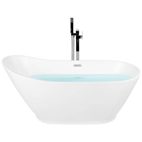 Vasca Da Bagno Freestanding Londrina 170 X 75 Cm Bianco - Foto 8