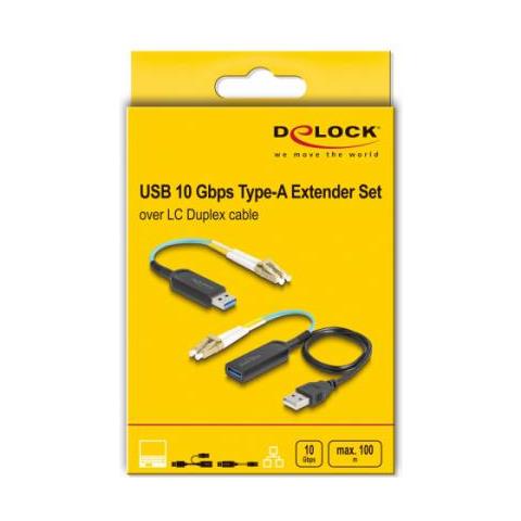 66466 Cavo Usb 0,2 M Usb A Nero - Foto 3