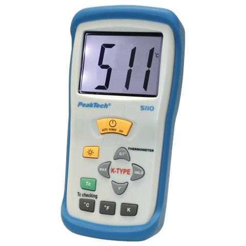 Termometro Digitale Tipo K P 5110 50°C a 1300°C - Foto 1