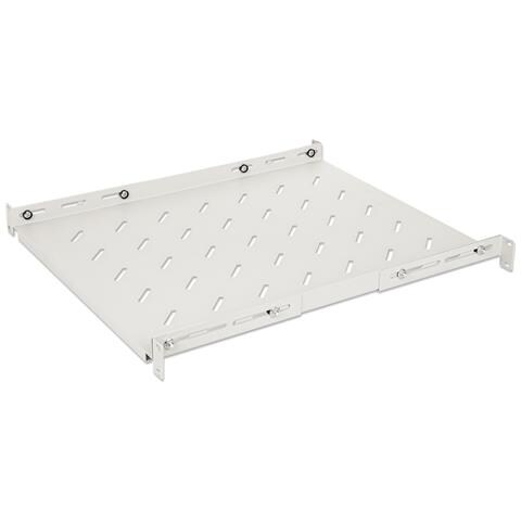 Intellinet 714099, Mensola per scaffale, Bianco, Acciaio, 20 kg, 1U, 48,3 cm (19") - Foto 1