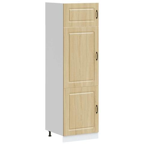 Armadio Da Cucina Kalmar Rovere Sonoma In Legno Multistrato - Foto 2