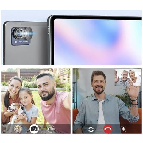 Tablet 4g Wifi. So Android 14. Schermo 10,95” 1900x1200px. Unisoc T616, Octa-core Arm-cortex 6gb Ram + 128gb. Doppia Fotocamera 5 + 13mpx. - Foto 7