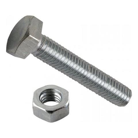 4 Bulloni Testa Esagonale Zincati M10x30 - Foto 1