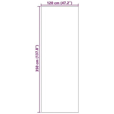 Tappetino Blu e Nero 120 x 350 cm Poliammide e PVC - Foto 5