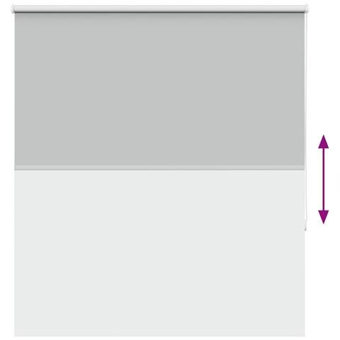 Tenda a Rullo Oscurante 140x175 cm Larghezza Tessuto 136,6 cm - Foto 9