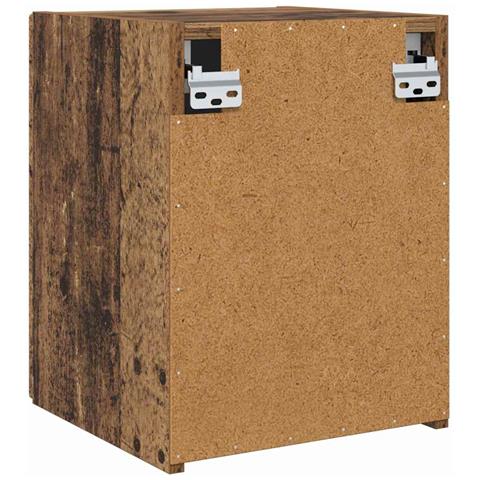 Mobile TV da parete 2 pcs Legno vecchio 30 x 31 x 40 cm - Foto 9