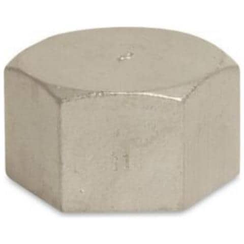 Tappo In Acciaio Inox 3/8 Raccordo Filettato 10 Bar - Foto 1