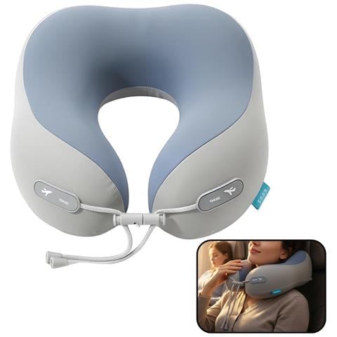Cuscino Da Viaggio A Forma Di U Per Il Collo Supporto Ergonomico Ultra Confortevole - Foto 1