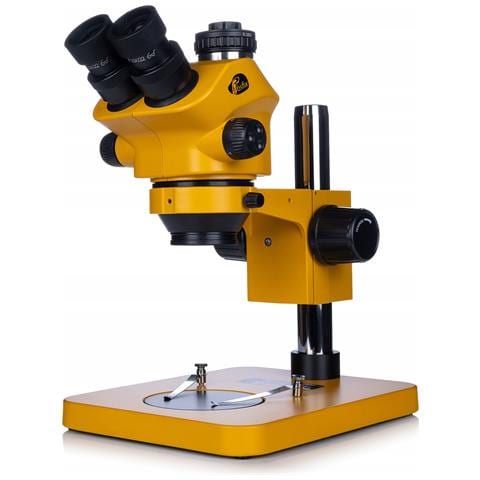 Mikroscopio Trinoculare 7-50x Con Fotocamera 16mp 4k Hdmi + Lente Barlow 0.5x + Illuminatore Led 56x | Set Professionale Per Ispezione Elettronica - Foto 8