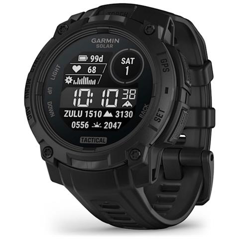 Instinct 2,29 cm (0.9") MIP 45 mm Digitale 176 x 176 Pixel Touch screen Nero GPS (satellitare) - Foto 1