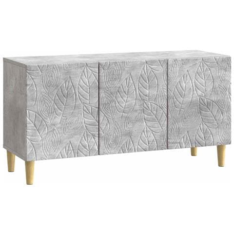 Mobile TV 99 x 34,5 x 50 cm Grigio Cemento Legno ingegnerizzato - Foto 1
