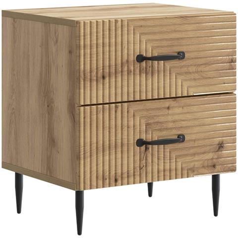 Armadio da Notte Rovere Artigianale 43 x 34,5 x 47,5 cm - Foto 1