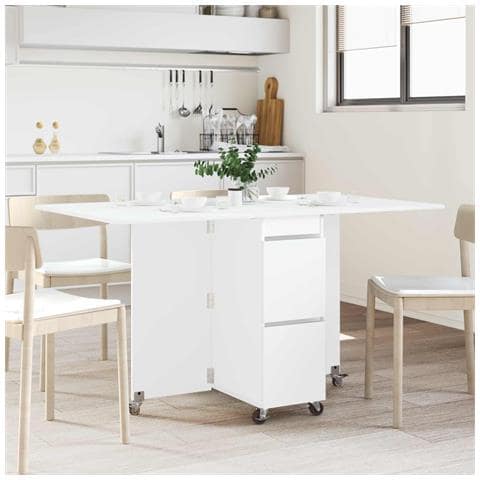 Tavolo da Pranzo 2 pcs 140 x 80 x 77 cm Legno ingegnerizzato - Foto 2