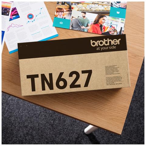 TN-627BK cartuccia toner 1 pz Originale Nero - Foto 2