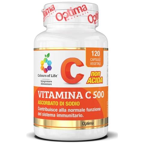 Colours of Life Vitamina C 500 120 Capsule Vegetali 900 mg - Foto 1