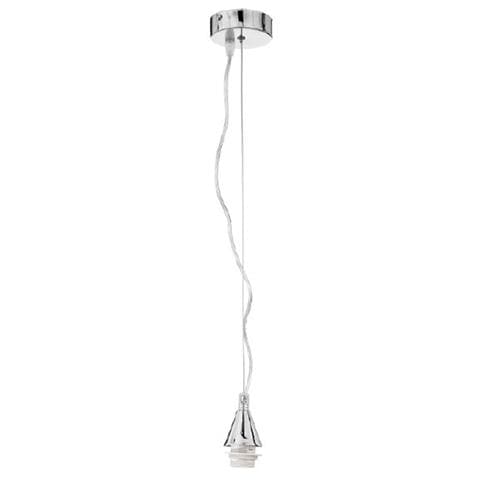 Pendel di ricambio per lampadari in acciaio cm 9 x 80 E27 - Foto 1