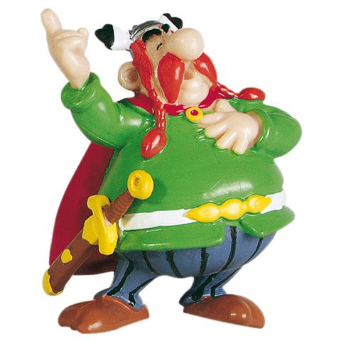 60509 - Asterix - Abraracourcix Il Capo Altezza 5,7 Cm - Foto 1