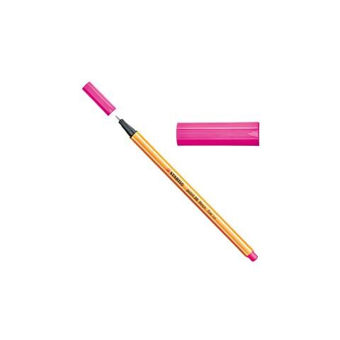 confezione da 10 pezzi - pennarello stabilo point 88/056 rosa neon - Foto 1
