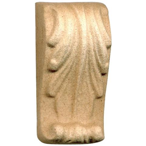 Fregio per Mobili in Pasta di Legno finitura Grezza 25x50 mm art. 03.4038B 2pz - Foto 1