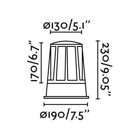 Faro 72310 - Surat Lampada Paletti Grigio Scuro - Foto 10