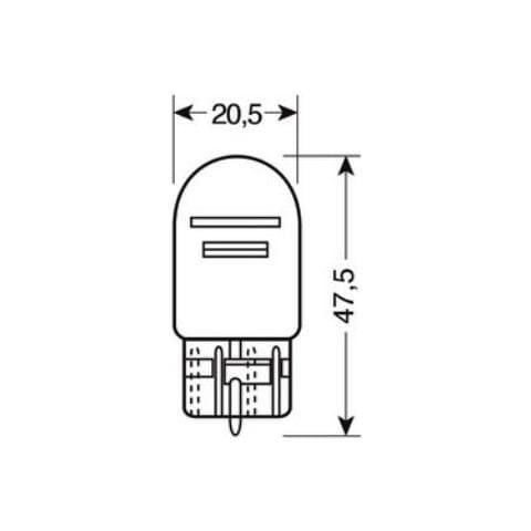 Cp. lamp. 12v. W3x16q 21/5w - Foto 2