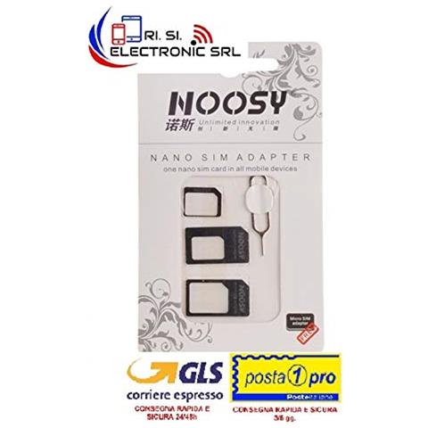 4 In 1 Adattatore Nano Micro Sim Nanosim Card Ed Spillo Estrattore - Foto 1