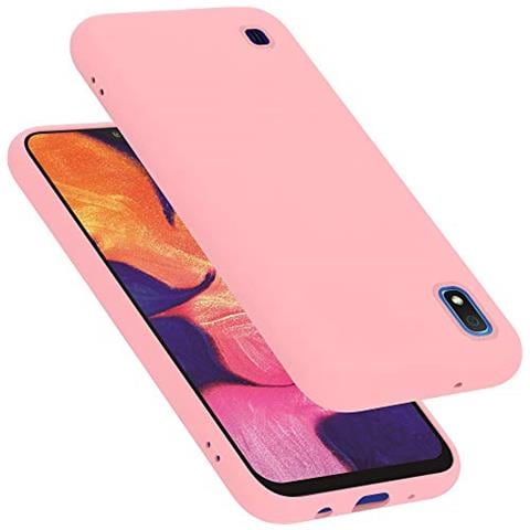 Custodia Compatibile Con Samsung Galaxy A10 In Liquid Rosa - Coperchio Protettivo In Silicone Tpu Flessibile - Foto 1