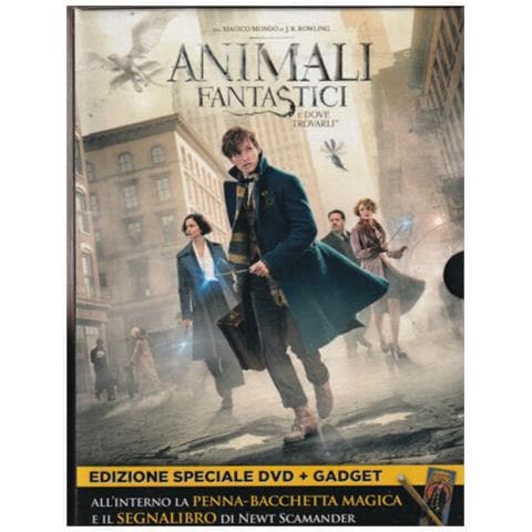 Dvd Animali Fantastici E Dove Trovarli Dvd + Bacchetta - Foto 1