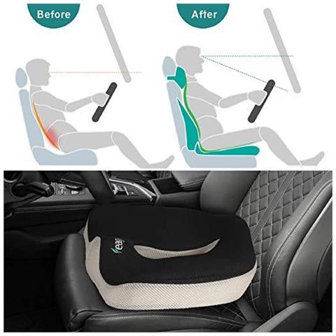 Cuscino Emorroidi per Sedia a rotelle Ufficio Poltrona Auto Feagar Cuscino di Seduta con Fodera in Rete Ergonomico Cuscini Seduta per Postura Coccige 