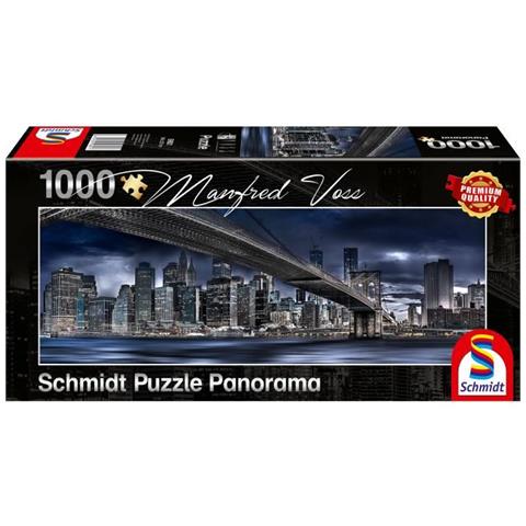 Puzzle New York, Dark Night, 1000 Pezzi - Foto 1