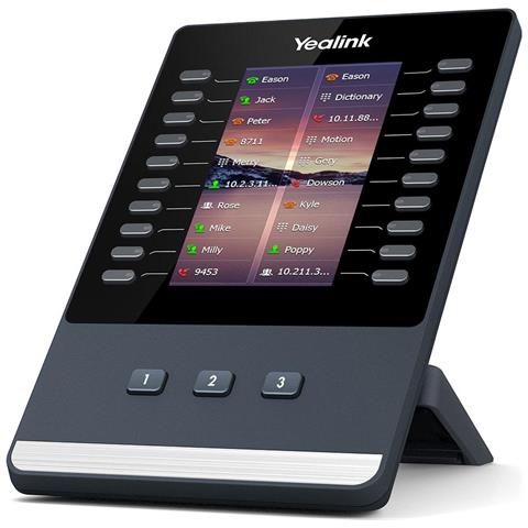 Ã¢â‚¬â¢ Yealink Sip Zubehãƒâ¶r Extension Exp43 Lcd Keypad Mit 20 Tasten, T4x(u) Serie - Foto 2