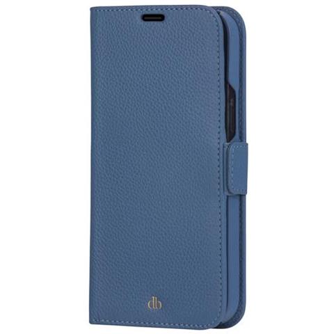 Dbramante1928 New York, Custodia A Borsellino, Apple, Iphone 13 Pro Max, 17 Cm (6.7""), Blu - Foto 2