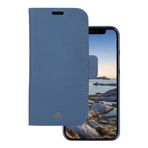 Dbramante1928 New York, Custodia A Borsellino, Apple, Iphone 13 Pro Max, 17 Cm (6.7""), Blu - Foto 1