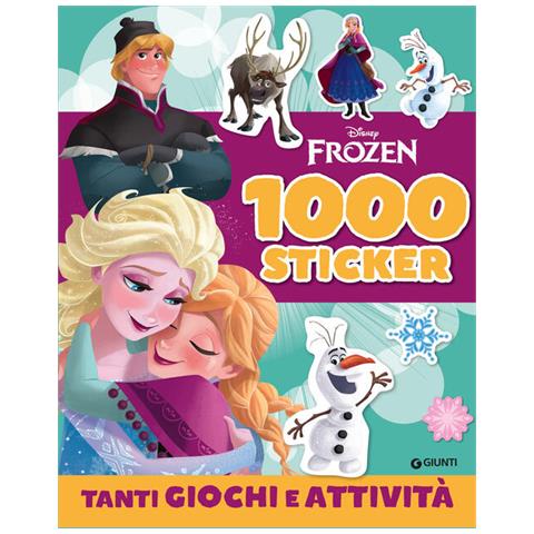 Frozen. 1000 Stickers. Tanti Giochi E Attività. Con Adesivi. Ediz. A Colori - Foto 2
