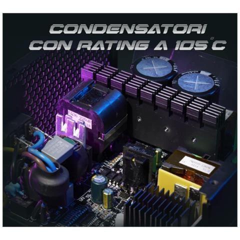 Alimentatore Atx Ventola Modulare EMR1800EXT 1000w 80 Plus Platinum Colore Nero - Foto 4