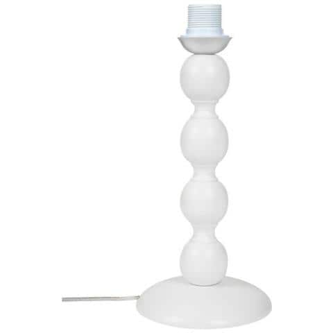 Lampada Da Tavolo Laguna Asz0550 Legno Naturale Bianco - Foto 1