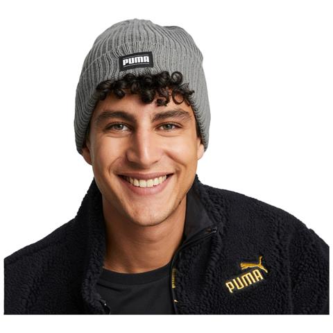 Ribbed Classic Cuff Beanie 02403803, Unisex, Grigio, Marime Universala - Foto 9