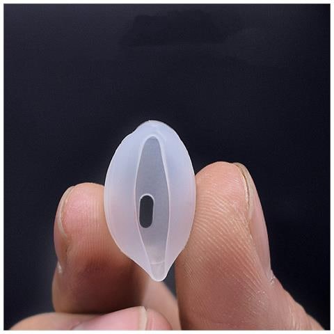 Punte Di Ricambio In Silicone Per Auricolari Da 15-16 Mm 10 Paia Transparent - Foto 2