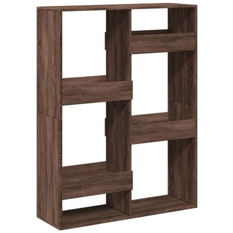 Libreria Rovere Marrone 100x33x135 Cm In Legno Multistrato - Foto 2