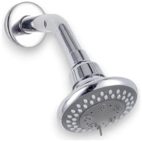Braccio Doccia Bagno In Abs Con Soffione A 3 Getti Regolabili - Foto 1
