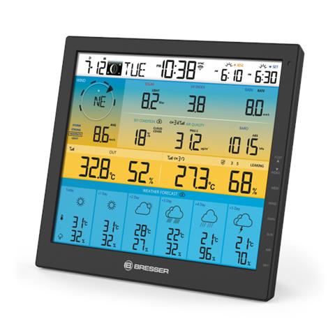 Optics 7003220 Stazione Meteorologica Digitale Nero Lcd Batteria /solare Wi-fi - Foto 2