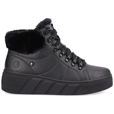 Black Casual Closed Booties Stivaletti Pelle Scarpe Donna Nero Eu 36, W0560-00 - Foto 2
