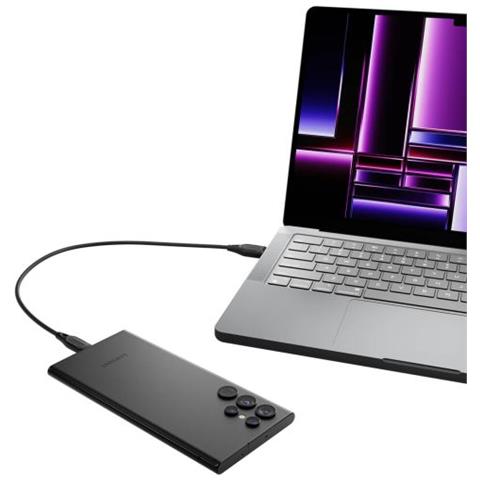 Cavo Da Usb-c A Usb-a Per Carica E Trasferimento 3a 60w Essentials 2m, Nero - Foto 4