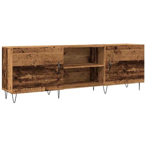 Mobile Porta Tv Legno Antico 150x30x50 Cm In Truciolato - Foto 2